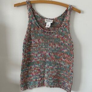 For The Republic Colorful Knit Tank Top